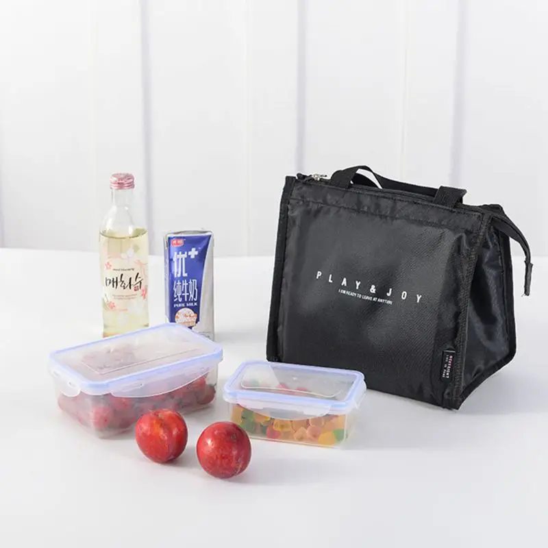 Portable Thermal Insulated Cooler Bag Lunch Picnic Carry Tote Storage Case Box F42A