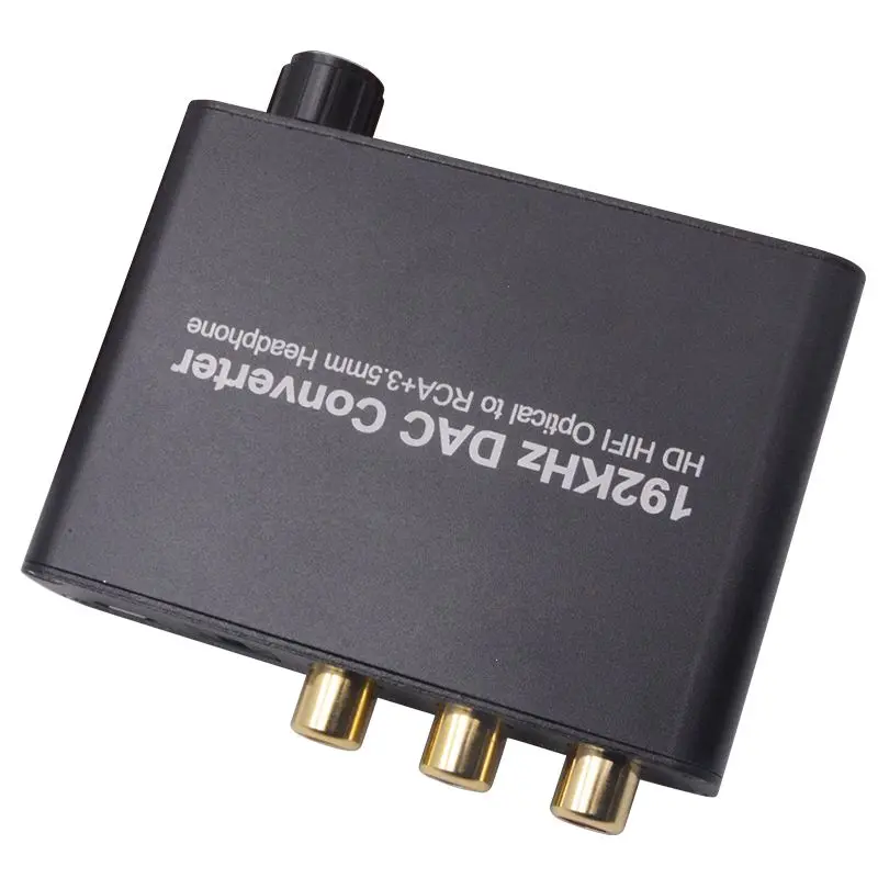  Hot 3C-192kHz Dac Della Fibra Coassiale Convertitore 5.1 Hd Digital Audio Decoder Supporto AC-3/Dts