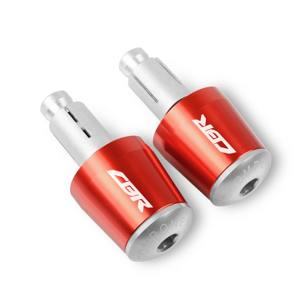 7/" 22 мм мотоциклетные ручки на руль для Honda CBR929RR CBR600RR CBR954RR CBR1000RR CBR954RR CBR1100XX - Цвет: RD-SL