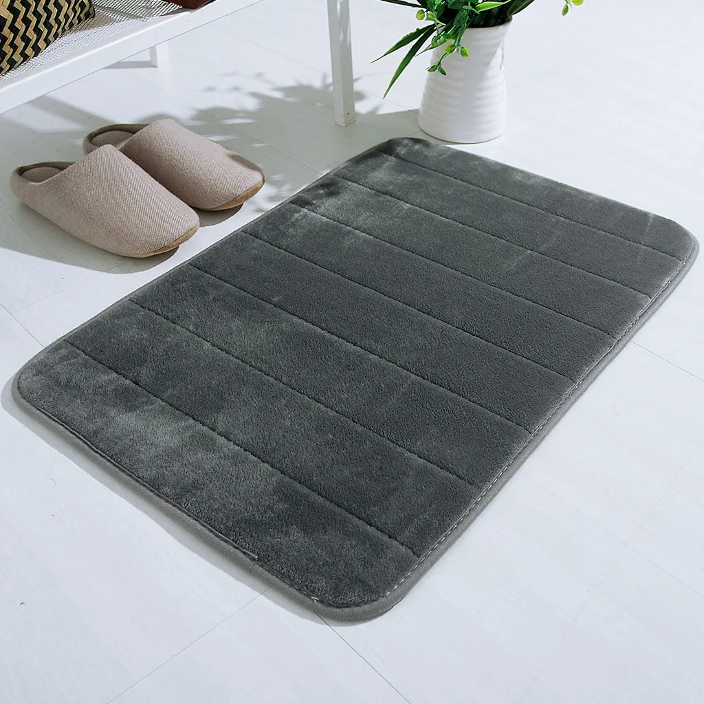 Non Slip Bath Mat Bathroom Carpet Tapis Chambre Absorbent Memory Non Slip Bath Mat Bathroom Carpet Tapis