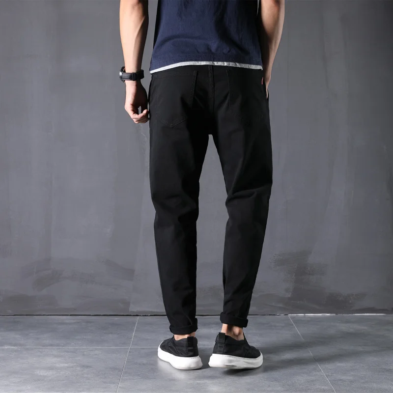 New Pants Man 28-48 High-Elastic Large Size Full Length Harem Trousers Loose Comfortable Classic Smart Casual Daily Clothes New Pants Man 28-48 High-Elastic Large Size Full Length Harem Trousers Loose Comfortable Classic Smart Casual Daily Clothes