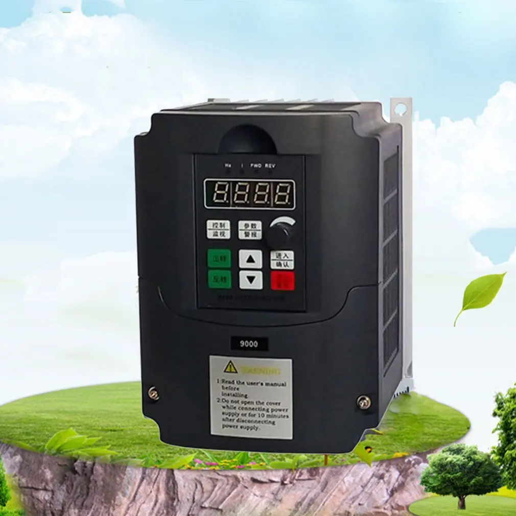 

2.2KW 220V Frequency Inverter & Converter 3 Phase Output 650HZ AC Motor Water Pump Controller AC Drives Frequency Converter