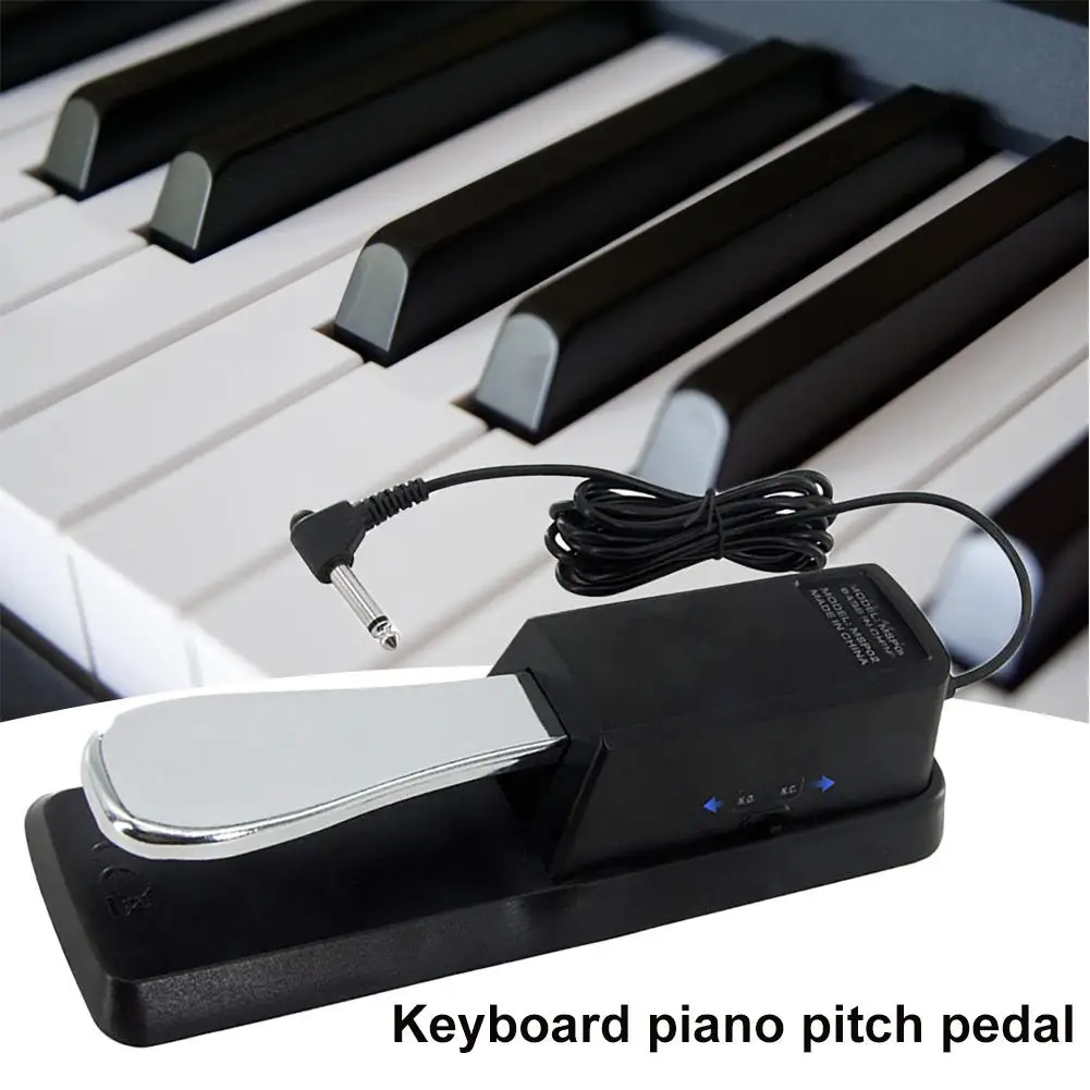 Hidear Universal Sustain Pedal Foot Damper for Digital Piano and Electronic Piano Keyboard 