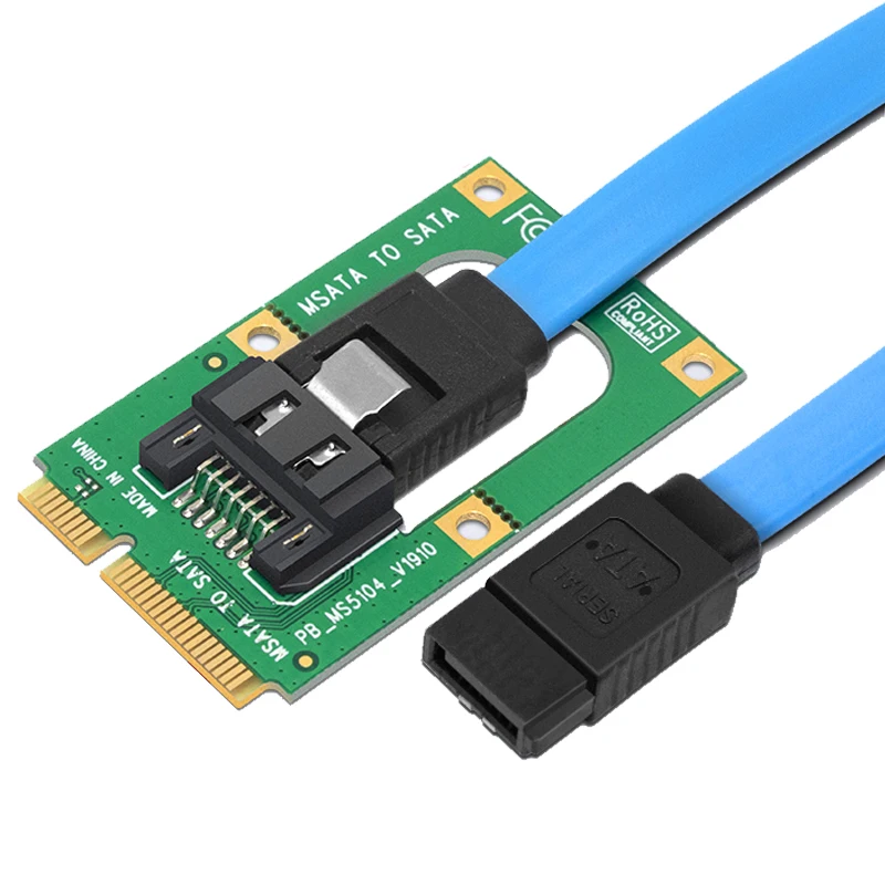 MagiDeal mSATA Mini PCI-e SATA SSD Slot to 7 Pin SATA HDD Converter Card Adapter 48x28x6mm MagiDeal mSATA Mini PCI-e SATA SSD Slot to 7 Pin SATA HDD Converter Card Adapter 48x28x6mm