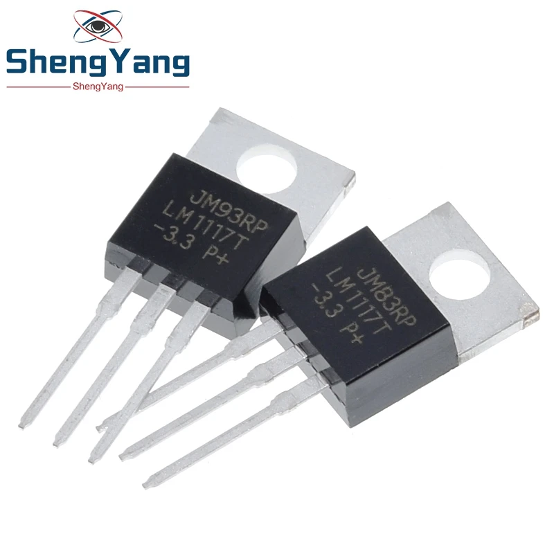 10 шт. LM1117T-3.3 TO220 LM1117-3.3 LM1117T 3 V LM1117 TO-220 | Электронные компоненты и принадлежности