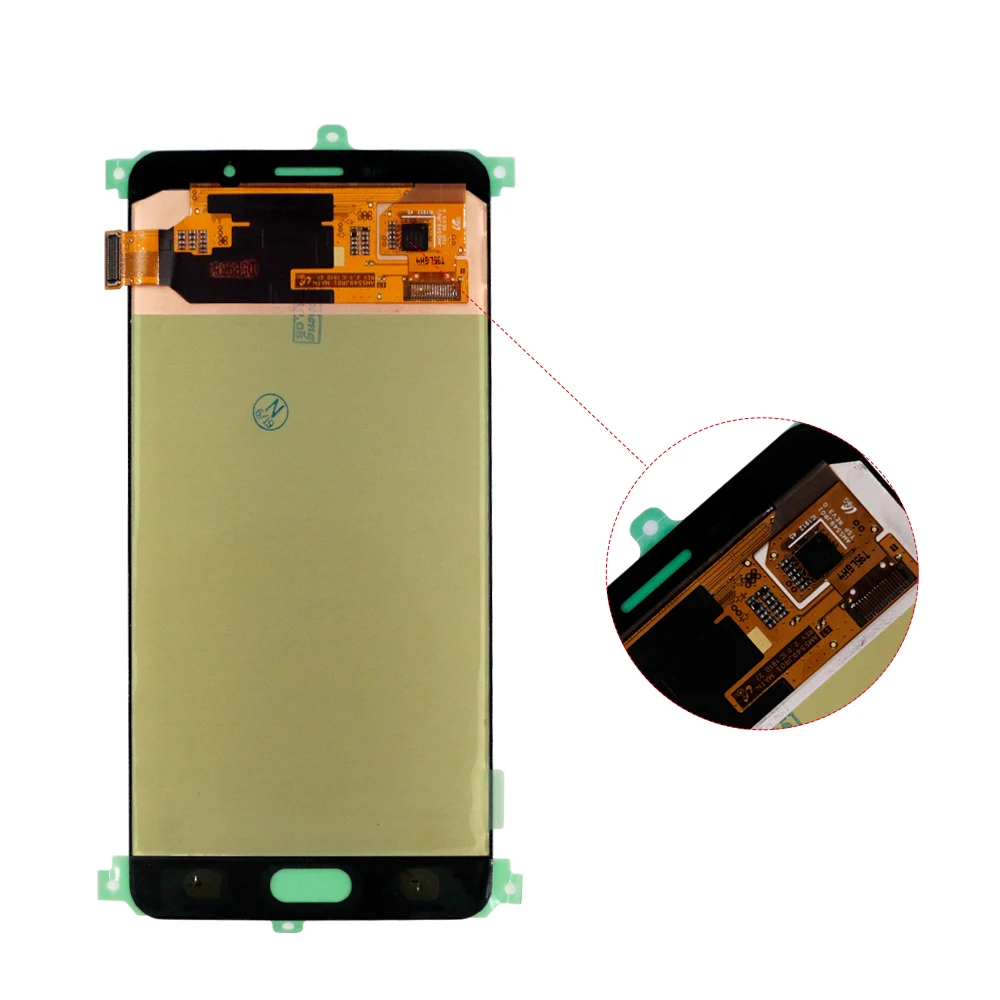 Najtaniej OXEN 5.5 wyświetlacz LCD do Samsung Galaxy A7 2016 A710 A710F LCD montaż digitizera ekranu dotykowego wymiana 100% testowane + narzędzia