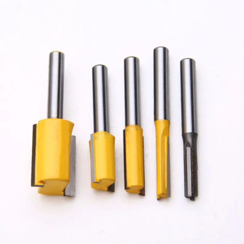 

Tongue And Groove Router Bit Set 1/4 Inch Shank Wood Milling Cutter Working Tool