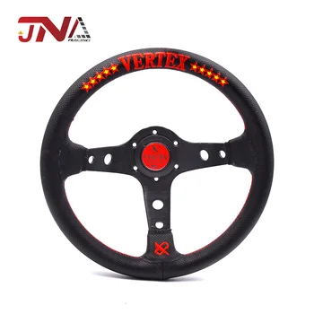 

330 mm Steering Wheel With 5 Red Stars Vertex Steering Wheel