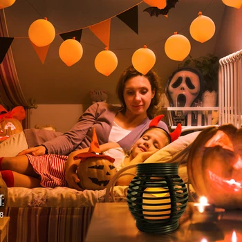 

Craft Plastic Rattan Candle Lamp Stage Props Decoration Lamp Courtyard Interior Decoration Hanging Pendulum Dual-purpose