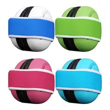 Эластичная лента для новорожденных, Детские Звукоизолированные наушники 22 дБ, шумоподавляющие наушники, защита для слуха, 4 цвета