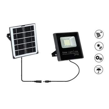 

LED Street light Solar Power Outdoor Garden lamp Waterproof Yard Path Security Night lighting floodlihgt spotlight seperable pan