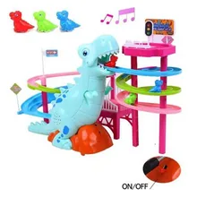 Музыкальный динозавр, светодиодный, гоночная игрушка, приключенческая головоломка, игрушка, подарок на день рождения, рождественские подарки, детские развивающие игрушки, Jouets educatifs#3