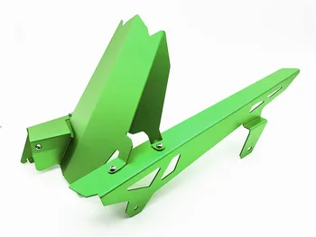 

Motorcycle Accessories CNC Rear Fender Mudguard Chain Guard Cover For Kawasaki Ninja400 Ninja 400 2018 2019