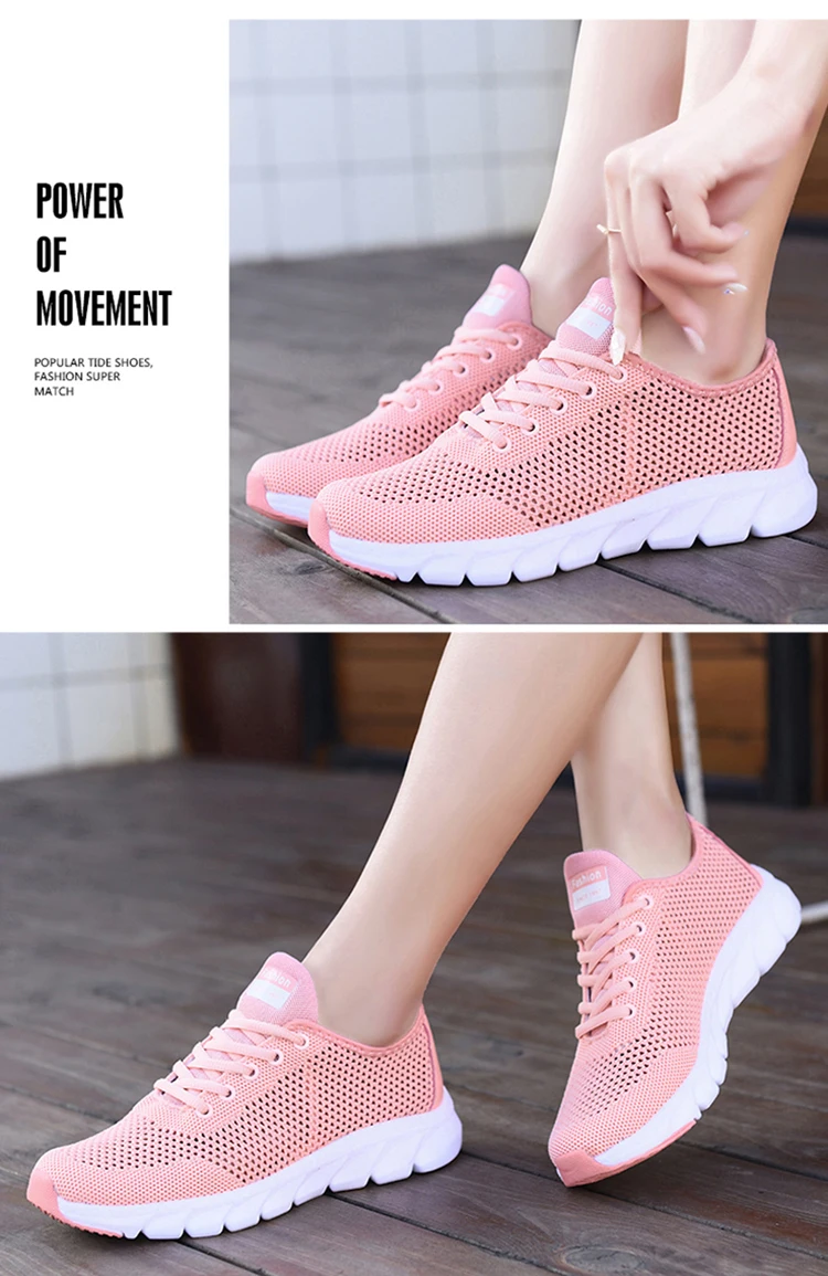 2021 Fashion Sneakers Women Shoes Breathable Light Slippers Platform Shoes Women Flats Female Sneakers Basket Women Sandalias