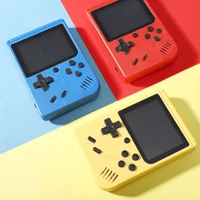 Nostalgischen Tragbare Mini Handheld Videospiel-konsole 8-Bit 3,0 Zoll Farbe LCD Kinder Farbe Spiel Player Gebaut-in 400 spiele TV