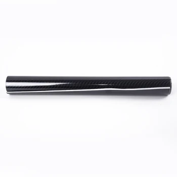 

5D Ultra Glossy Black Carbon Fiber Vinyl Wrap Sticker Decal 30 *152cm UK STOCK