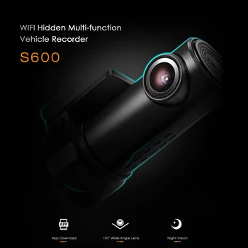 

Hot S600 HD WIFI Hidden Multi-function Vehicle Recorder Car DVR