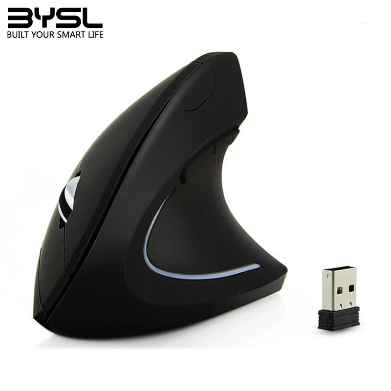 2020 Ergonomic Vertical Mouse Wireless 1600DPI Optical Computer Mause Gamer 5D LED Gaming Mice With Pad Kit For Laptop PC | Компьютеры и