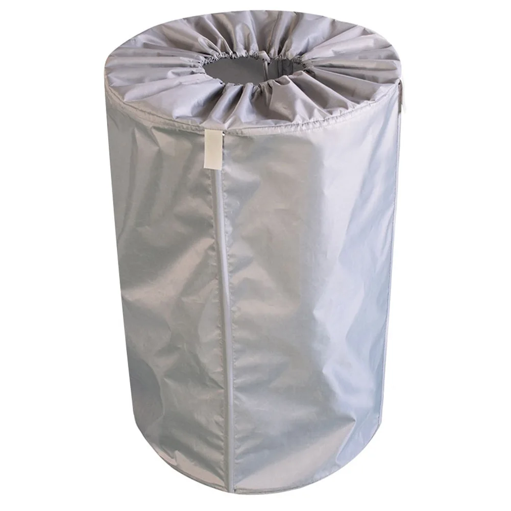

Leaf Storage Yard Bagger Pool Collapsible Holder Drawstrings Cleaning Drain Hole Lawn 30L Garden Waste Bag Trash Oxford Cloth