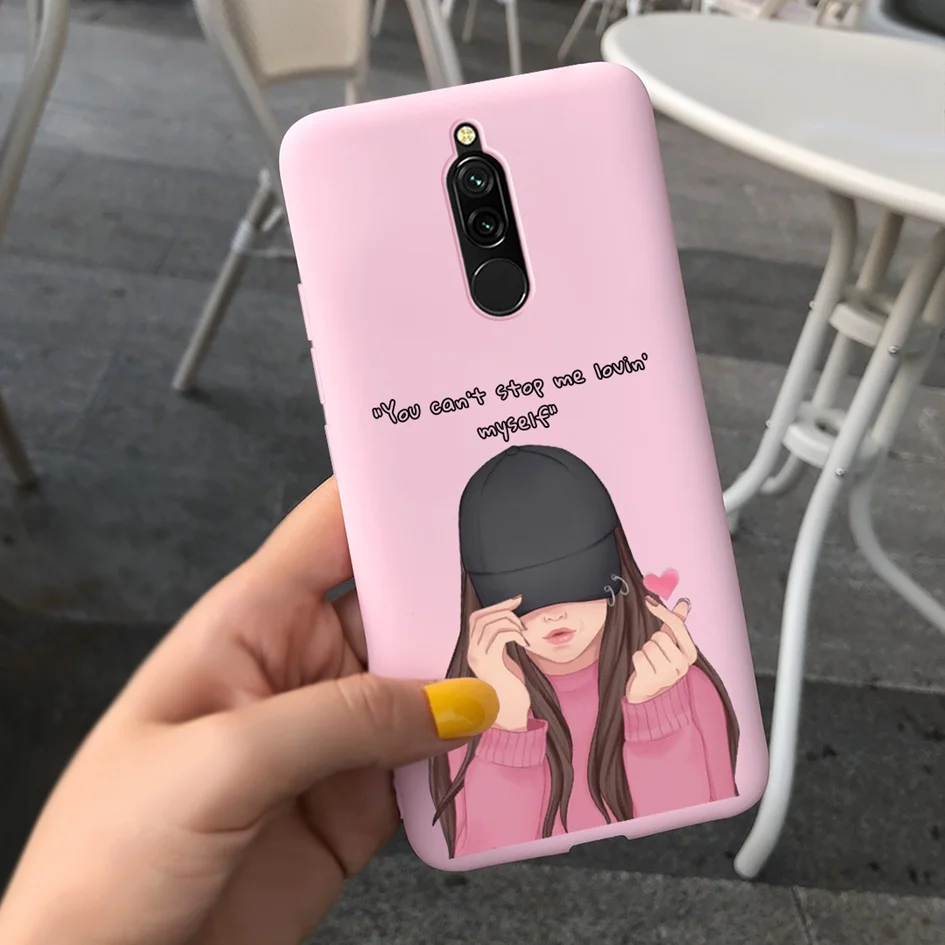 xiaomi leather case charging Ốp Lưng Cho Xiaomi Redmi 8 Trường Hợp Redmi 8A Lưng Coque Hoạt Hình Fundas Mềm TPU Túi Đựng Điện Thoại Cho Xiaomi Redmi 8 8A A8 Redmi8 Ốp Lưng cases for xiaomi blue