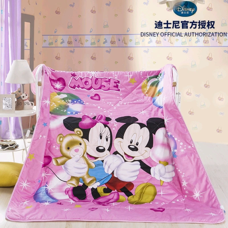 Одеяло с рисунком Винни Дисней, праздничное одеяло, тонкое одеяло для девочек и мальчиков, детская кровать, украшение для дома, спальни, подарок