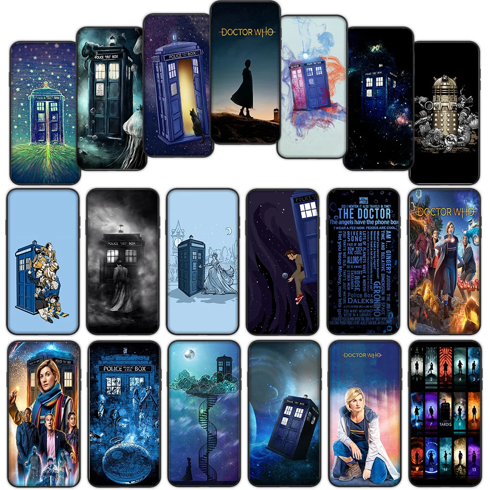 Мягкий чехол Doctor Who Tardis для Xiaomi Mi Redmi Note 9 SE 9C S 9T Pro Max | Мобильные телефоны и