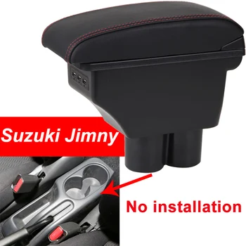 

for Suzuki Jimny armrest box universal car center console caja modification accessories double raised with USB No installation