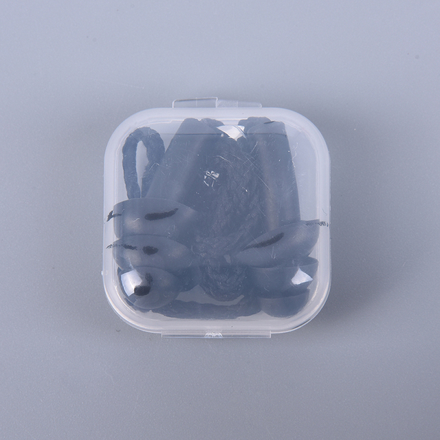 Comfort Earplugs Noise Reduction Silicone Soft Ear Plugs PVC Rope Earplugs Protective For Swimming For Sleep