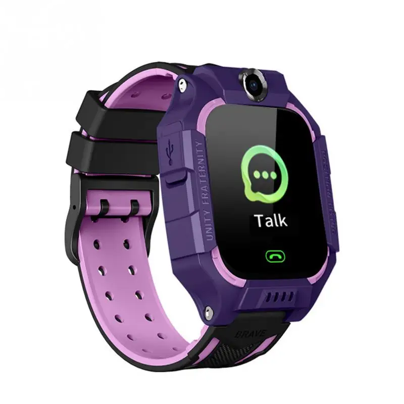 

Anti Verloren Lcd Kind Gps Tracker Sos Smart Monitoring Positionering Telefoon Kids Baby Horloge Compatibel Ios & Android