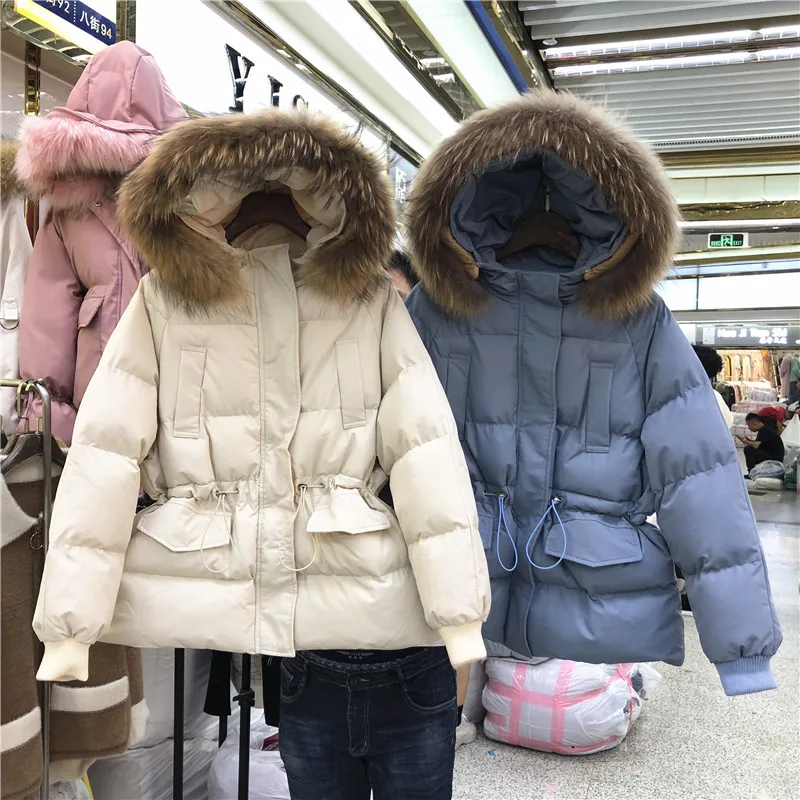 Winter Women Warm Jacket New Style Fashion Hooded Thickening Cotton Coat Casual Loose Large size Female Parkas S-XL