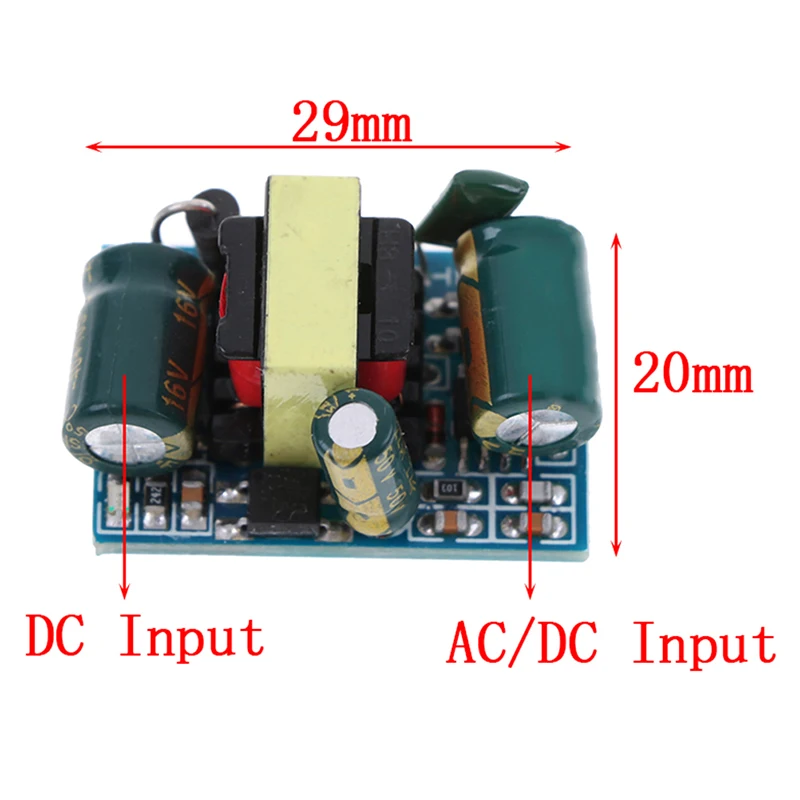 

110V/220V To 3.3V 700mA 2.3W AC-DC Power Supply Converter Step Down Module