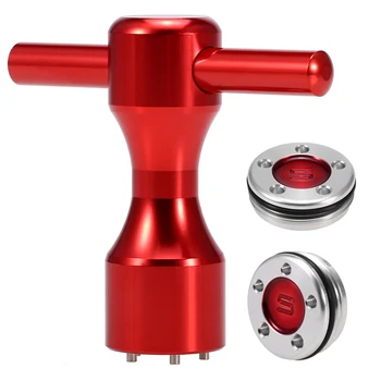 

2 Pcs Golf Weights with Golf Wrench Golf Weights Set 5 Pin Weights Wrench Tool Golf Accessories