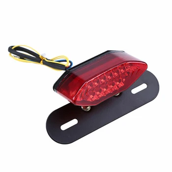 

Aluminum Motorcycle Taillights Lamp With E-Marked Super bright 20LED Tail Turn Signal Brake