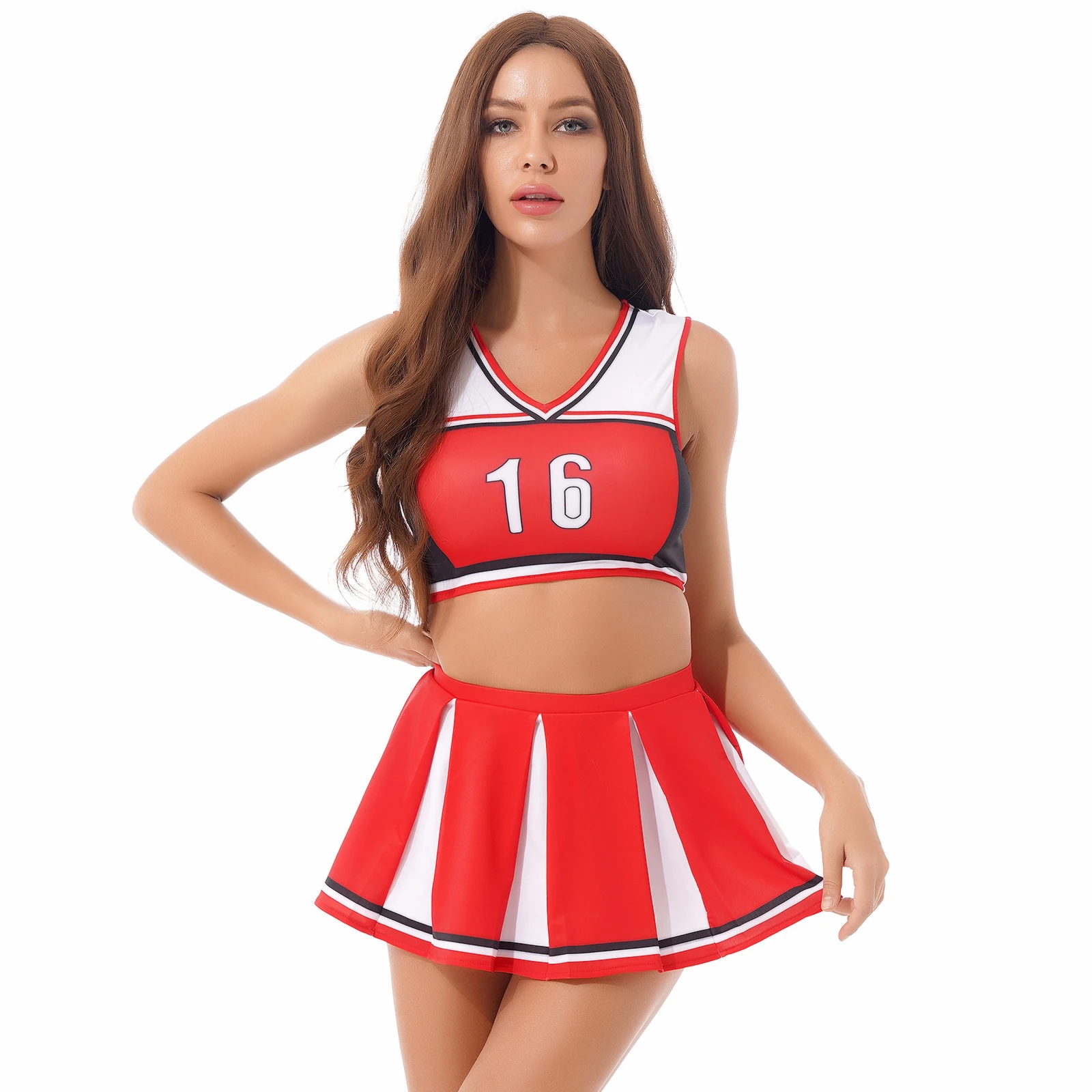 Japan Schoolgirl Anal - Ladies Cheerleader Costume School Girl Outfits Fancy Dress Cheer Leader  Uniform Japanese Schoolgirl Cosplay Uniform Halloween| | - AliExpress