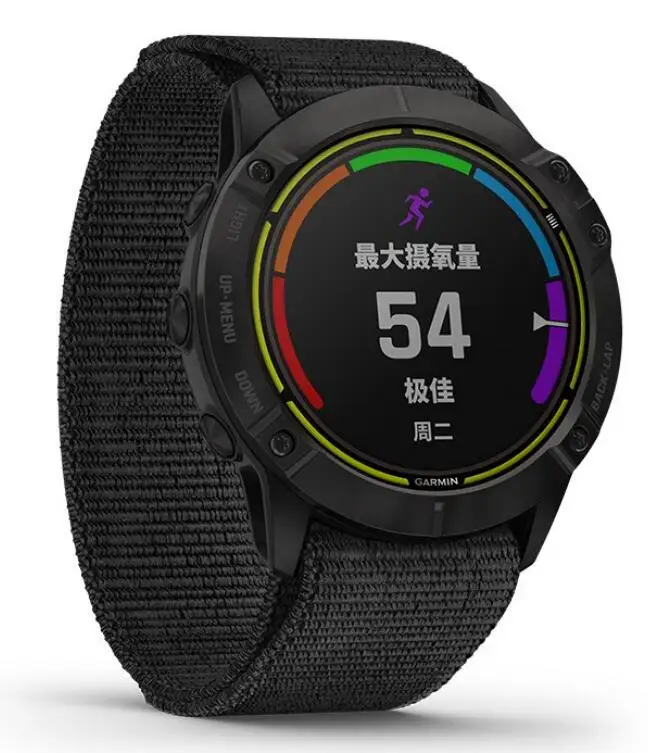 Knitted Smart Watch Strap For Garmin Enduro Replacement Watch Band For Fenix6xpro/mk2i Wristband