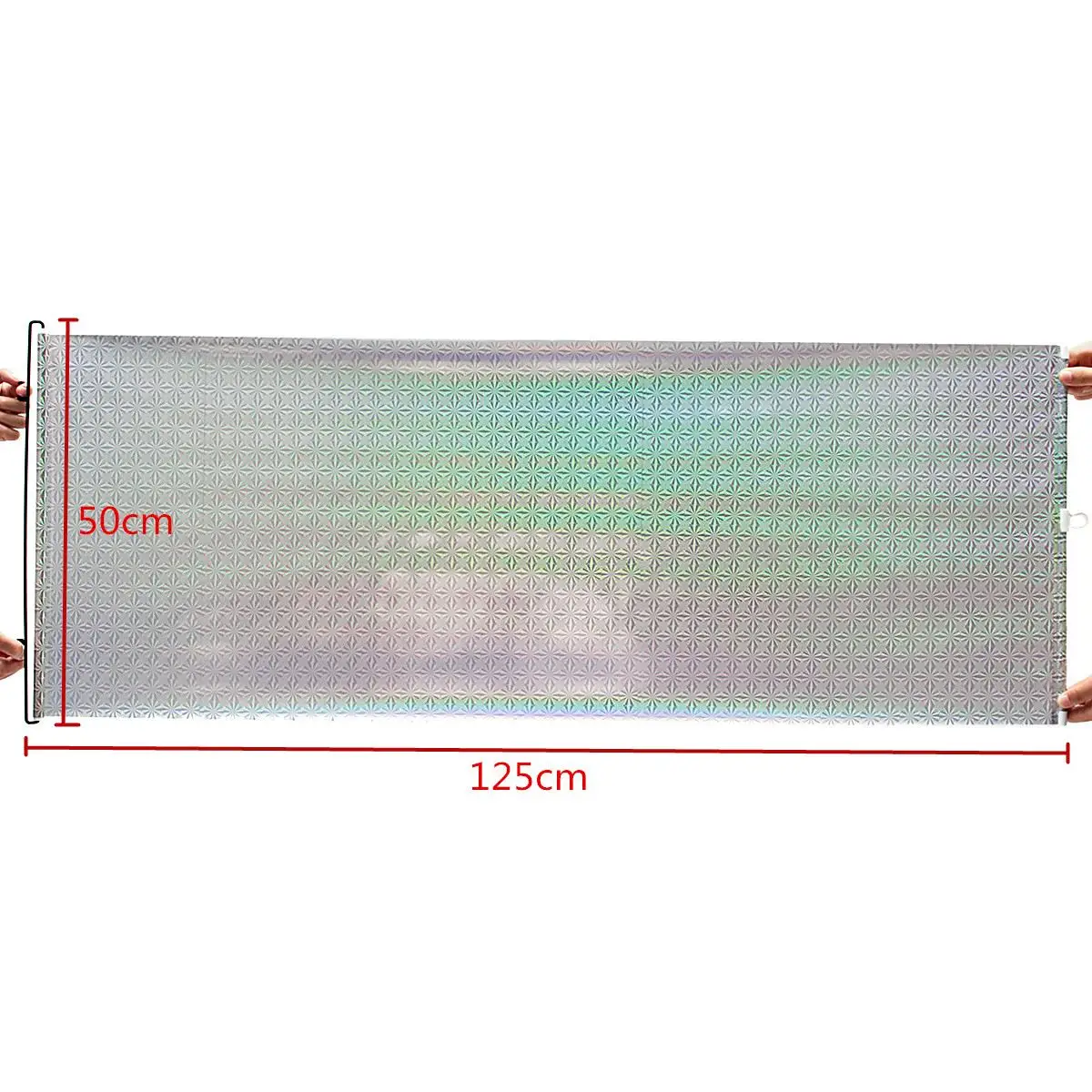

Silver Car Window Retractable Sunshade Windshield Sunshade Auto Curtain Shade Cover Sun Shield Visor Car Sun-shading Curtain