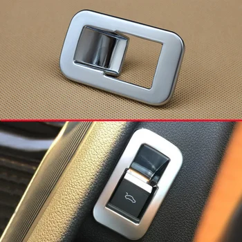 

Trunk Switch Cover For Audi A4 B9 A5 F5 2016-2019 Matte Chrome Interior Tailgate Toggle Overlay