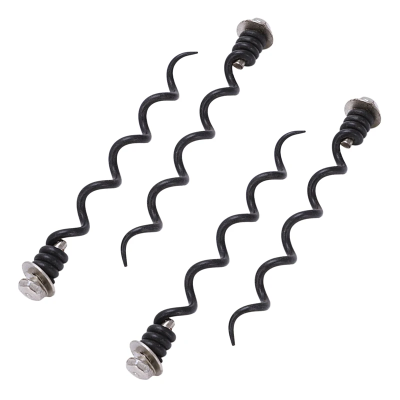 4 Pack Replacement Corkscrew Spiral/worm,easily Change Out Spirals By Unscrewing The Old Piece