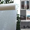 Self-adhesive Mesh Window Film Black White Sun Window Stickers Light Stickers Privacy Room Darkening Office Window Glass Sticker ► Photo 2/6