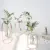 Nordic Creative Vase Home Decor Золотая Стеклянная Ваза Гидропоника Завод Держатель Железная Линия Цветы Орнамент Украшения Домашнего Сада Горячий