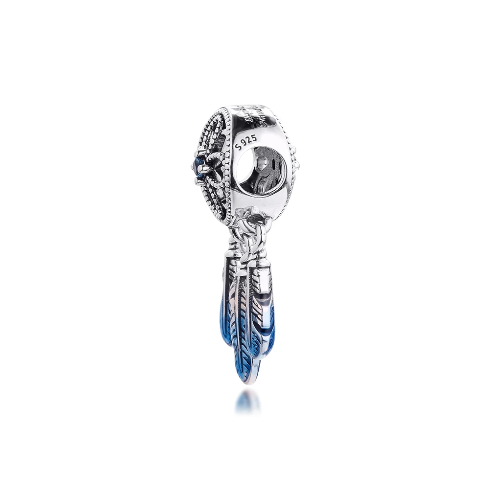Fits Pandora Bracelet Blue Dreamcatcher Charm Original 925 Sterling Silver  Beads for Jewelry Making Women DIY Gift Kralen - AliExpress