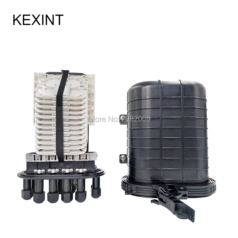 Kexint 144 Core Scatola Di Terminazione In Fibra Ottica Per Esterni Scatola Di Distribuzione Ip68 Impermeabile