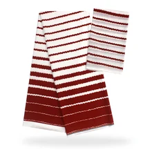 Горячая африканская ткань шифоновая шелковая ткань мягкий материал африканская шелковая восковая ткань с шифоновой блузкой