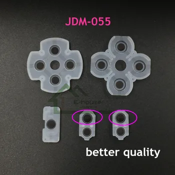 

50 set Better Quality LR Conductive Rubber Pads for PS4 JDM055 Controller Buttons rubber for PS4 JDS 050 055 Controller