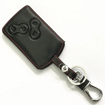 

Accessories PU Leather Auto Mini Multifunction Protective Organizer Unisex Portable Car Key Case For Renault