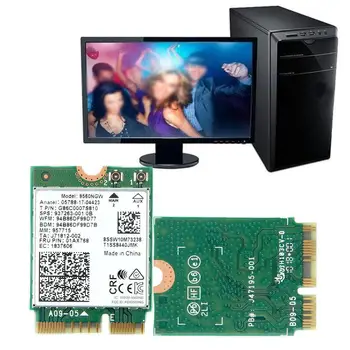 

Dual frequency wireless card Intel Dual Band AC 9560 9560NGW NGFF 1.73Gbps BT5.0 Card CNVI M.2 Wifi Wireless