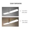 LED E27 Bulb Foldable Fan Blade Lamp 30W 45W 60W Adjustable Indoor Light Home Factory Garage Workshop Energy Saving AC 220V 240V ► Photo 2/6