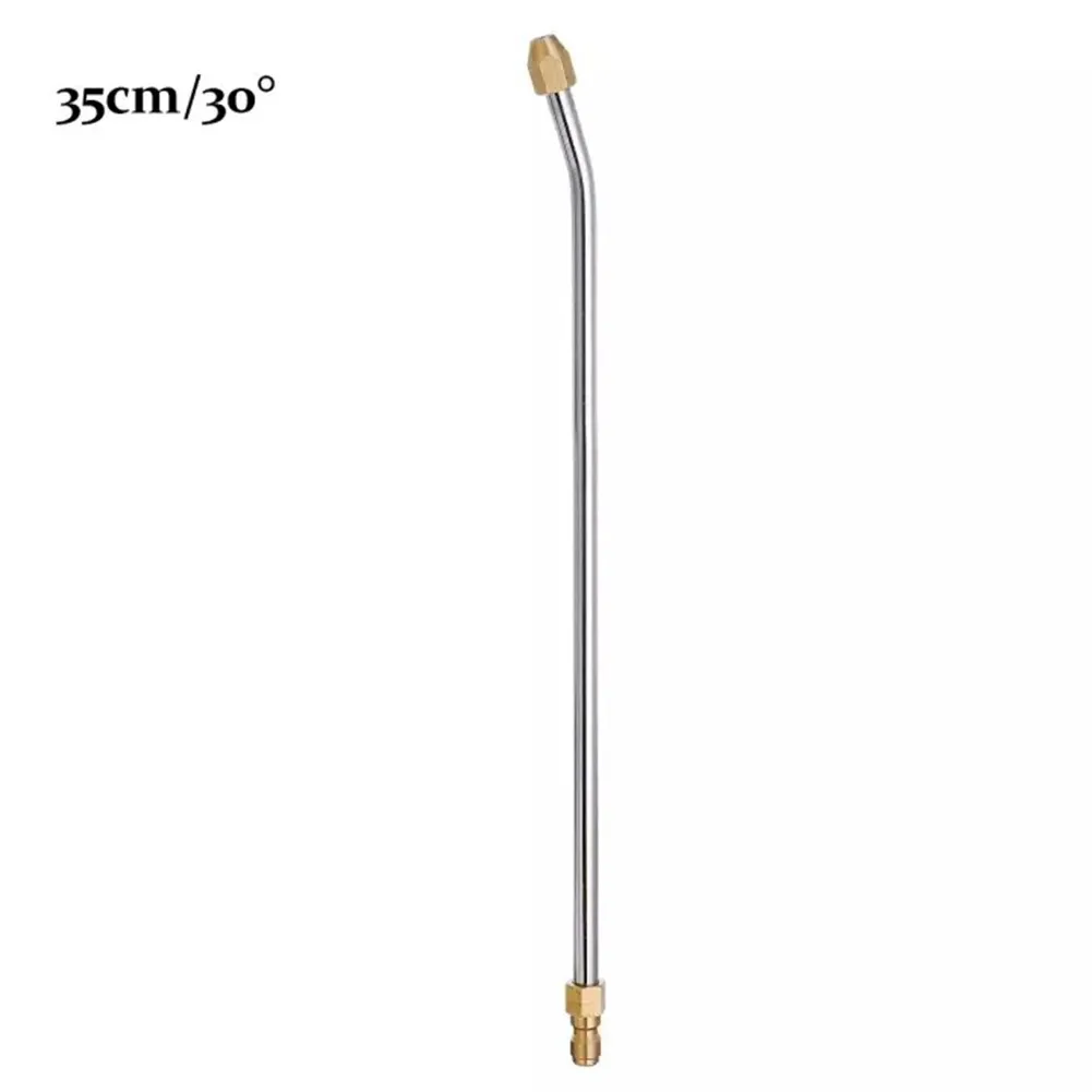 30°/90° U-Shape Pressure Car Washer Angled Lance Extension Spray Wand Nozzle For Power Spray Gun Air-Conditioning Cleaning