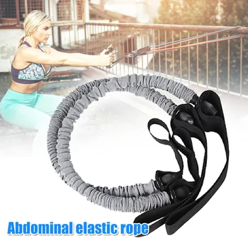 

Elastic Pull Rope Resistance Band Abdominal Exercise Training for Fitness Sports Home H7JP