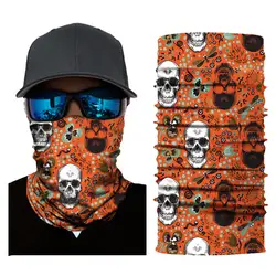 1 шт. маска для лица с принтом черепа Балаклава, крышка для головы, для рыбалки, велоспорта, для улицы, маска на голову, повязка для волос